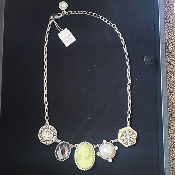 NIB!!💜LIA SOPHIA Nostalgia Necklace 16"-19" - Picture 1 of 5